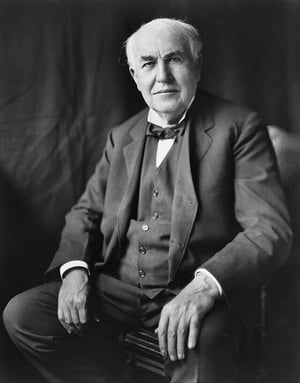 This is the Avatar Image for the Thomas Edison AI Voice and Text to Speech Generator